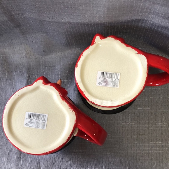 ⛄️EUC⛄️TWO COLLECTIBLE RUSS BERRIE SNOWMAN MUGS. LIKE NEW - Picture 4 of 5